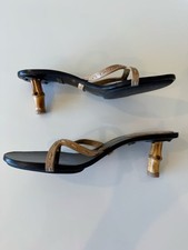 Gucci Black Bamboo In Women's Heels for sale | eBay