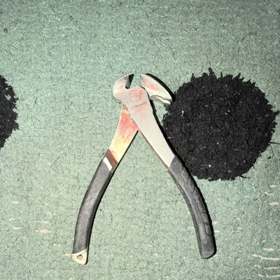 #ad Husky End Cutting Pliers Nippers Cushion Grip Black Handles 7 in 1pc $11.70