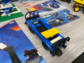 LEGO System 4553 Train Wash & LEGO Railway 4533 Snow Remover Maintenance Set