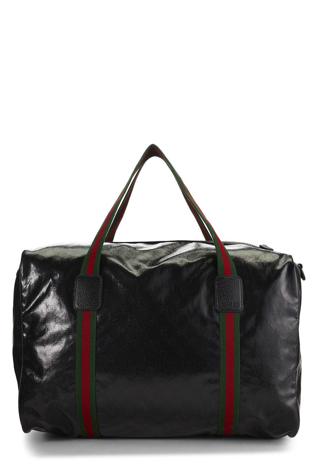 Gucci Black GG Crystal Canvas Duffle Bag XL - WGACA