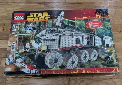 LEGO Star Wars 7261 Clone Turbo Tank Instructions Minifigures NEW Open Box