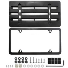 Kit de montaje de marco de soporte de matrícula frontal de automóvil para Toyota Tundra 4Runner