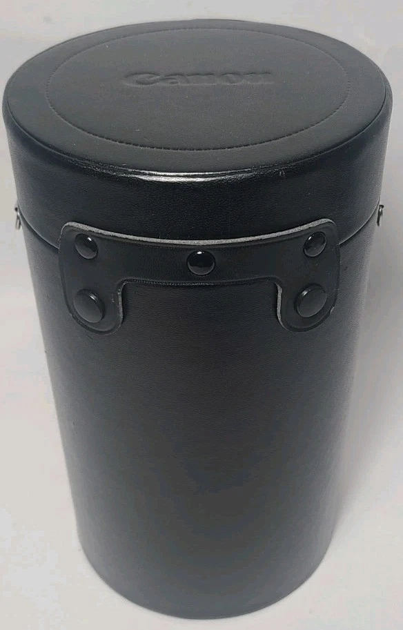 Canon LH-D26 Black Hard Lens Case 10" tall x5.5" ~ Used  - Image 2 of 4