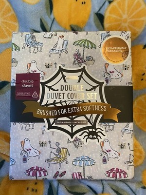 Envogue Doppel Bettbezug Geist Skelett Summerween Halloween Sommer Tj Tk Maxx