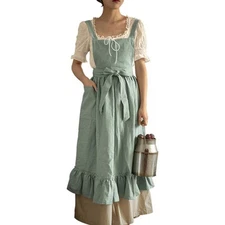 Cute Aprons For Women With Pockets Pinafore Apron Cross Back Aprons For Women...