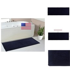 Home Weavers Luxury Collection 100 Reversible Cotton Bathroom Rugs Set Washable