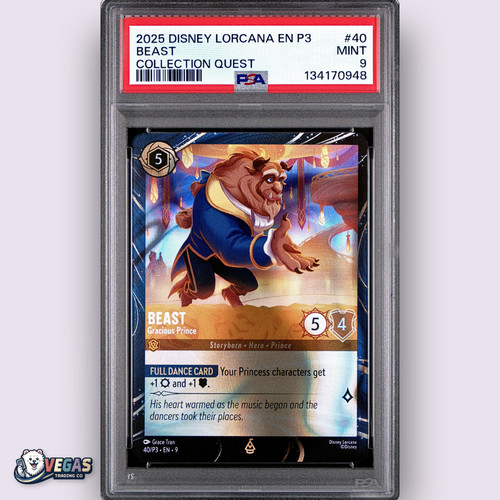 Beast - Gracious Prince graded PSA 9 for sale on eBay