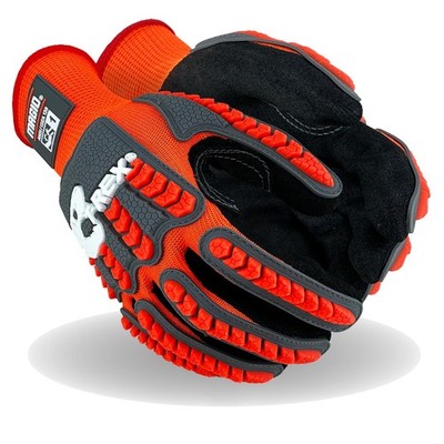 Glove & Safety T-REX Impact-Resistant Gloves, 9/L, 1 Pair, Puncture Resistant, H