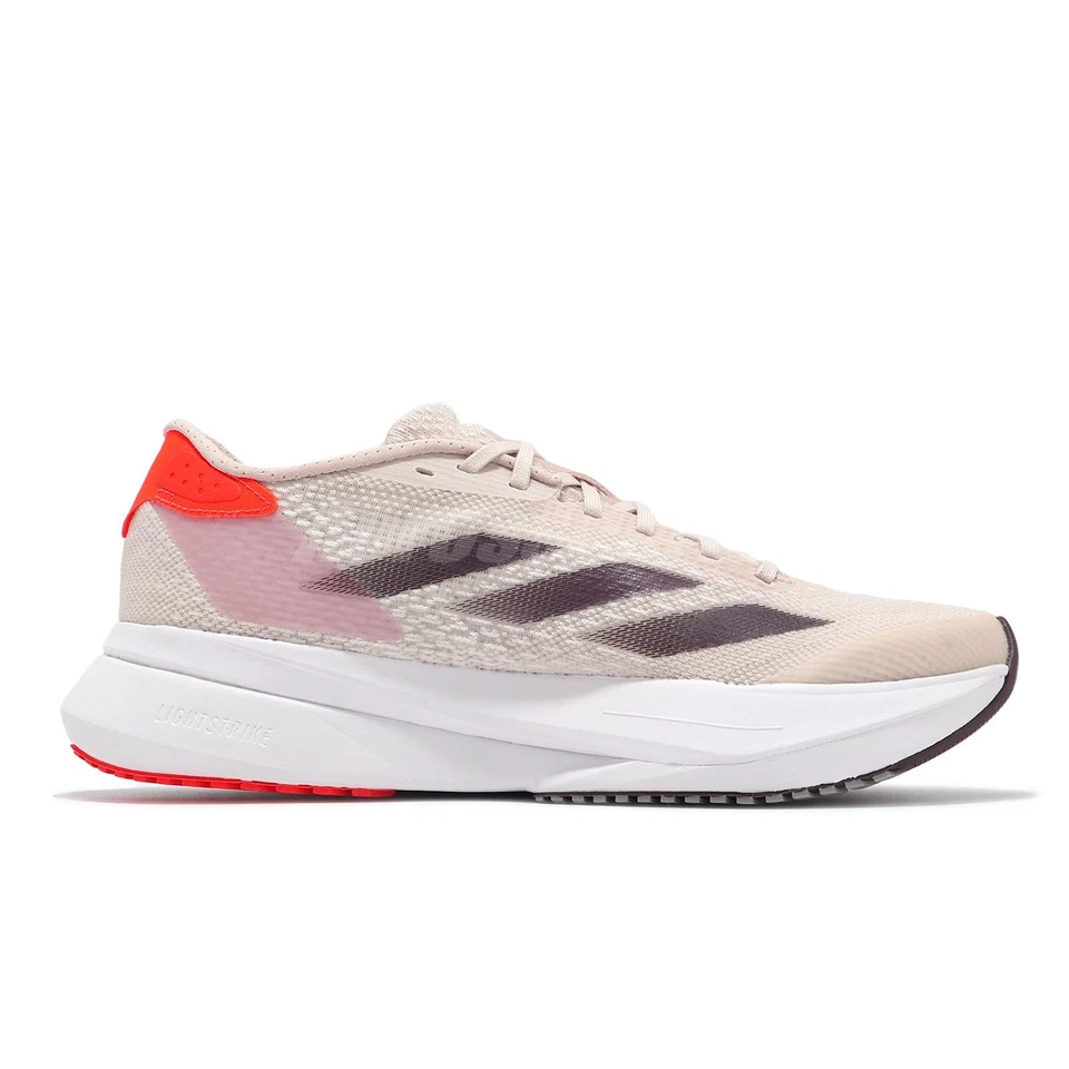 adidas Adizero SL2 W Putty Mauve Solar Red Women Road Running Shoes IF6764 - Photo 3/4