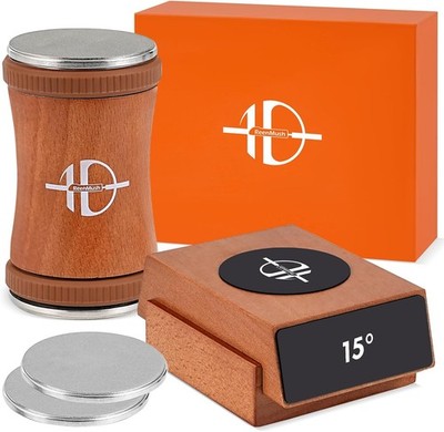 Professional Knife Sharpener Kit - Magnetic Roller, Diamond Discs, 15/20° Angles