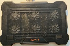Havit Laptop Cooling Pad USB Powered Six Fans, Red LED Lights USB Powered
