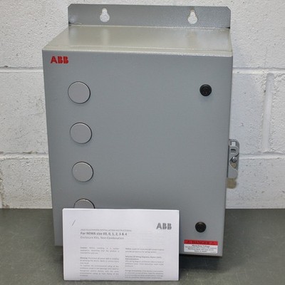 ABB Electrical Enclosure ENCX2W115C4, 13'' x 16'' x 6.5'', NEMA 3R 12, 30mm Button