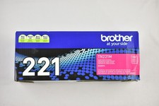 Brother Genuine TN221M Magenta Toner Cartridge BRAND NEW