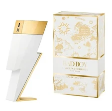 Bad Boy Sparkling Ice Carolina Herrera Men 3.4 oz 100 ml Eau De Parfum Spray Nib