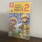 Super Mario Maker 2 Nintendo Switch Complete Game w/ Case Tested
