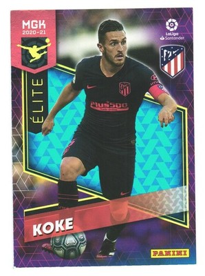 2020-21 Panini MGK Mega Cracks La Liga Atletico de Madrid Elite Koke
