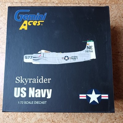 Gemini, Douglas A-1 Skyraider, USN, GAUSN6002, 1:72