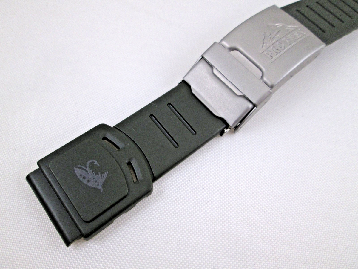 Casio Pro Trek Fishing Gear PRT-50FGJ green resin watch band