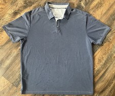 Men  s Tommy Bahama Short Sleeve Navy Bluish Shirt XL