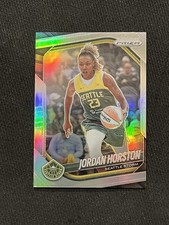 JORDAN HORSTON 2025 Panini Prizm WNBA Basketball SILVER HOLO Seattle Storm #37