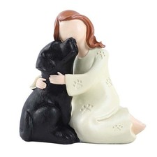 Love My Black Dog Figurines Statues, Dog Angel Friendship Remembrance Gifts, ...