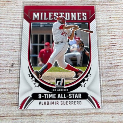 2024 Donruss Milestones #16 Vladimir Guerrero Los Angeles Angels