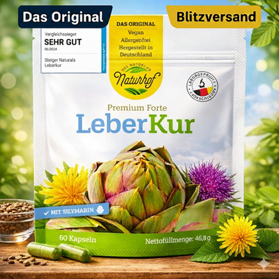 Steiger Naturals Naturhof Leberkur Premium 60 Kapseln Das Original Blitzversand