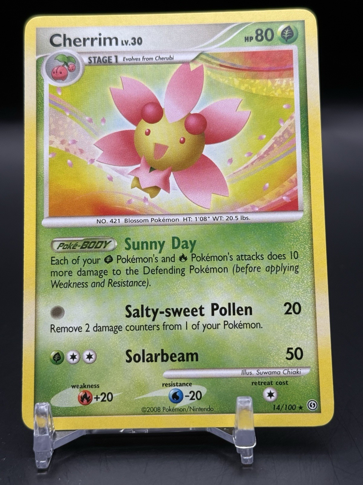 Cherrim 14/100 Stormfront Regular