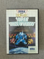 Master System SUPER SPACE INVADERS Boxed & Complete Sega PAL Version REGION FREE