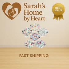 Dexcom G7 Adhesive Patches 30PCS, Waterproof &Breathable Over Patches, Flower...