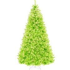 Best Choice Products Pre-Lit Artificial Lime Tree Incandescent Lights Green