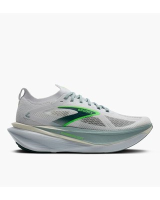  LaufSchuhe Running HERREN Brooks Hyperion MAx 3 White Gray Mist Green 