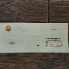 Walnut Hollow Farms Basswood Carving Block 4x6x14 