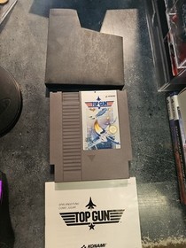 Top Gun Konami NES in OVP mit Anleitung Vollst&auml;ndig