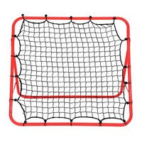 FußBall Rebounder Einstellbar Torprallwand Metall RüCkprallwand Kickback Tor