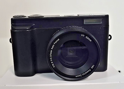 4K Digital Camera 48MP Autofocus Camera with 180° Flip Screen