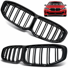 KÜHLERGRILL NIEREN BMW 1 F40 2019-2024 M-PAKET SCHWARZ HOCHGLANZ