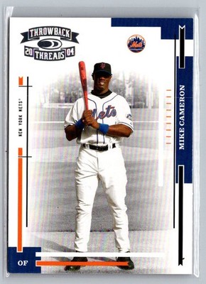 2004 Donruss Throwback Threads #127 Mike Cameron