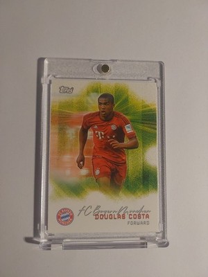 Topps Bayern München Team Set 2025-26 Douglas Costa Parallel Rare Green Hit