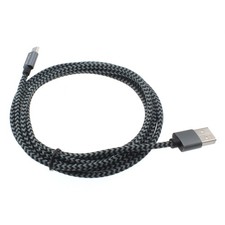 6ft USB Cable MicroUSB Charger Cord Power Wire Long Sync for Cell Phones