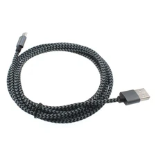 6ft USB Cable MicroUSB Charger Cord Power Wire Long Sync for Cell Phones
