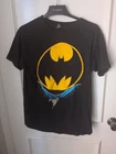 Vintage 1988 DC Comic Big Logo BATMAN Comic Book T-Shirt Size L Changes Tag
