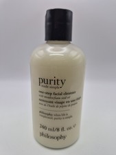 Purity Made Simple One -Step Facial Cleanser Philosophy NewSealed 240ml/8oz.
