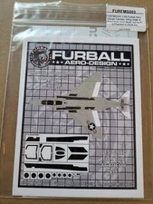 FURBALL 1/48 F-4 Phantom Canopy & Wing Walk Vinyl Mask Set FMS-003 for Academy