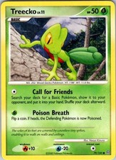 Treecko 79/100 Common Stormfront Pokemon Damaged on eBay