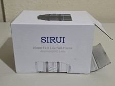 * OPEN BOX EXCELLENT * Sirui 35mm T2.9 1.6x Full-Frame Anamorphic Lens (Leica L)