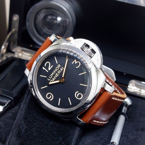 Panerai Luminor 47mm Black Dial 1950 3 Days PAM372 PAM00372 (F...