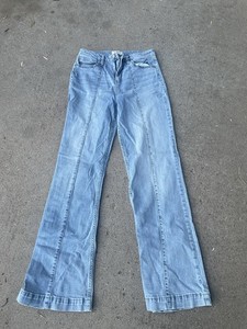 Shyanne Girls Bootcut Jeans Blue Light Wash Denim Cotton/Spandex Size 30