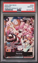 Perona OP06-093 Alternate Art Wings of the Captain One Piece TCG