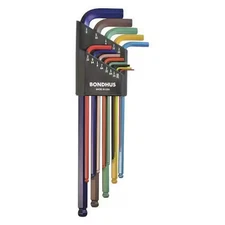 Bondhus 69637 13 Piece Sae L-Shape Hex Key Set, 69637